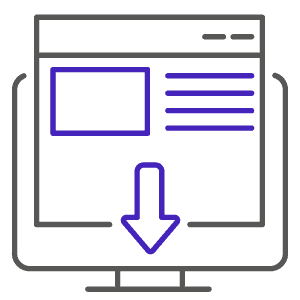 Icono Landing page - Plus Digital